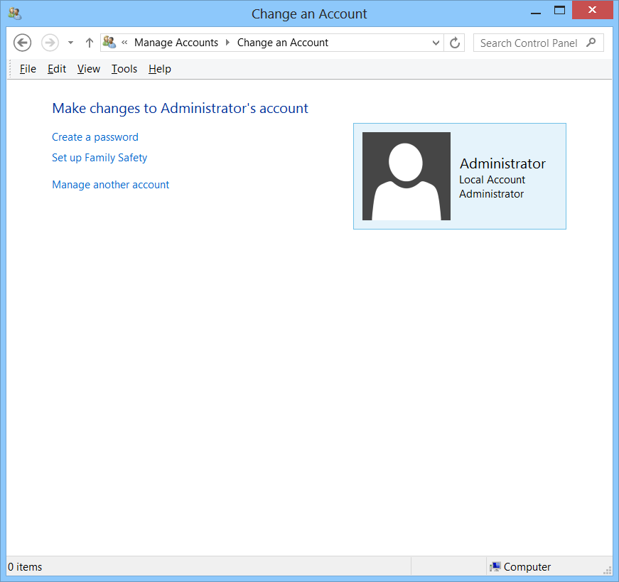 Windows Admin User Account Creation
