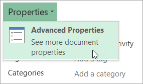 hecking the Company File Properties