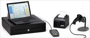 cash drawers, receipt printers, Microsoft Surface Pro, barcode scanner, tag printer