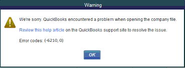 QuickBooks Error 6210