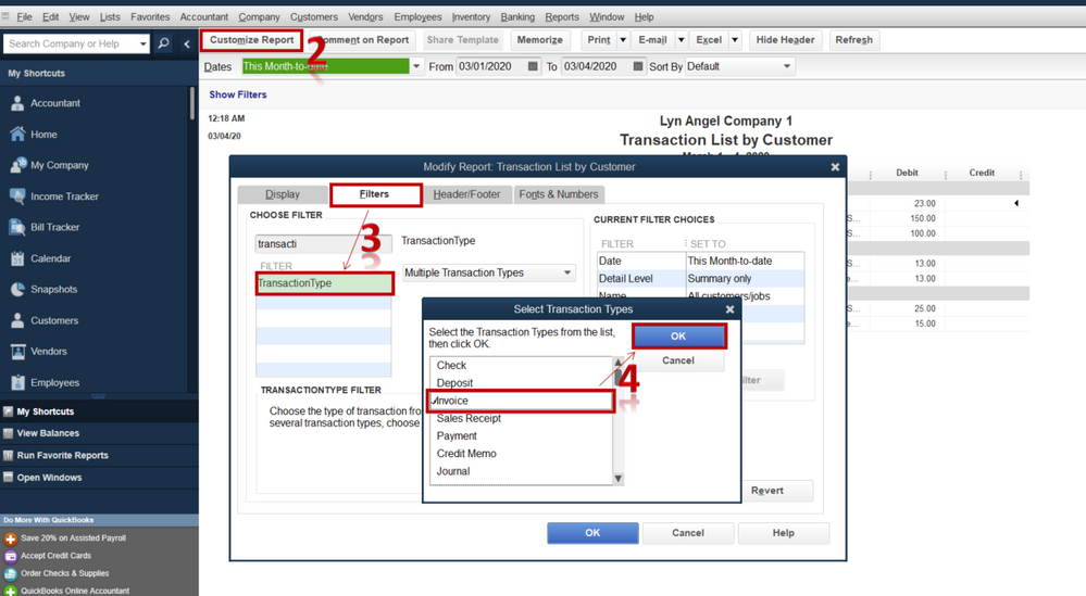 invoice QuickBooks found an error when parsing the provided XML text stream