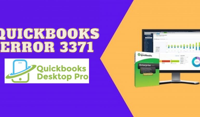 quickbooks error 3371